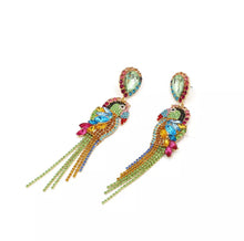 Load image into Gallery viewer, Pretty Paradise Parrot 🦜 Earrings
