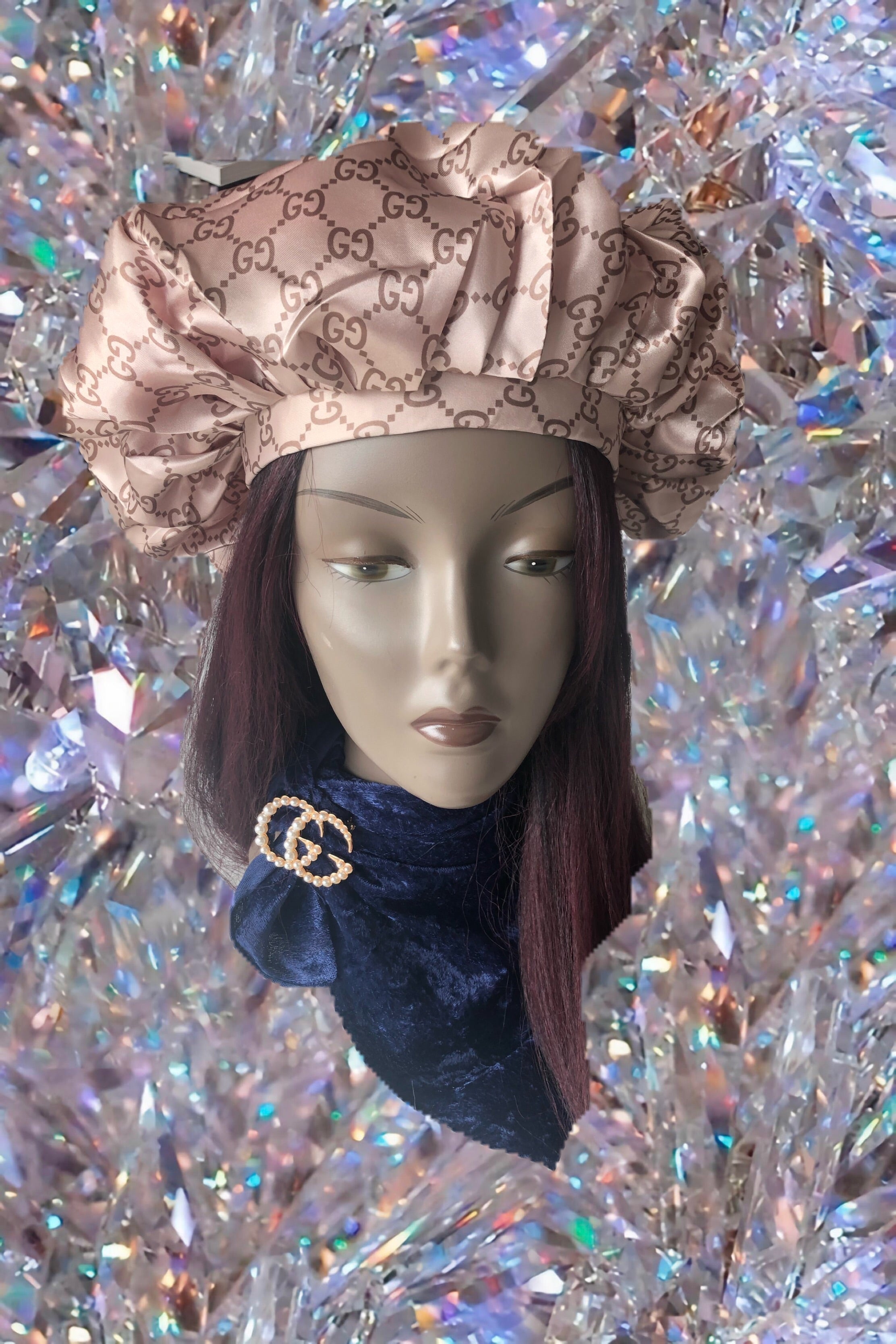 Karina's Klassy Silk GUCCI Bonnet – Karina's Kloset Kollection