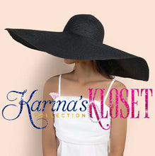 Load image into Gallery viewer, Karina’s Negro Beach 🏖 Straw Hat
