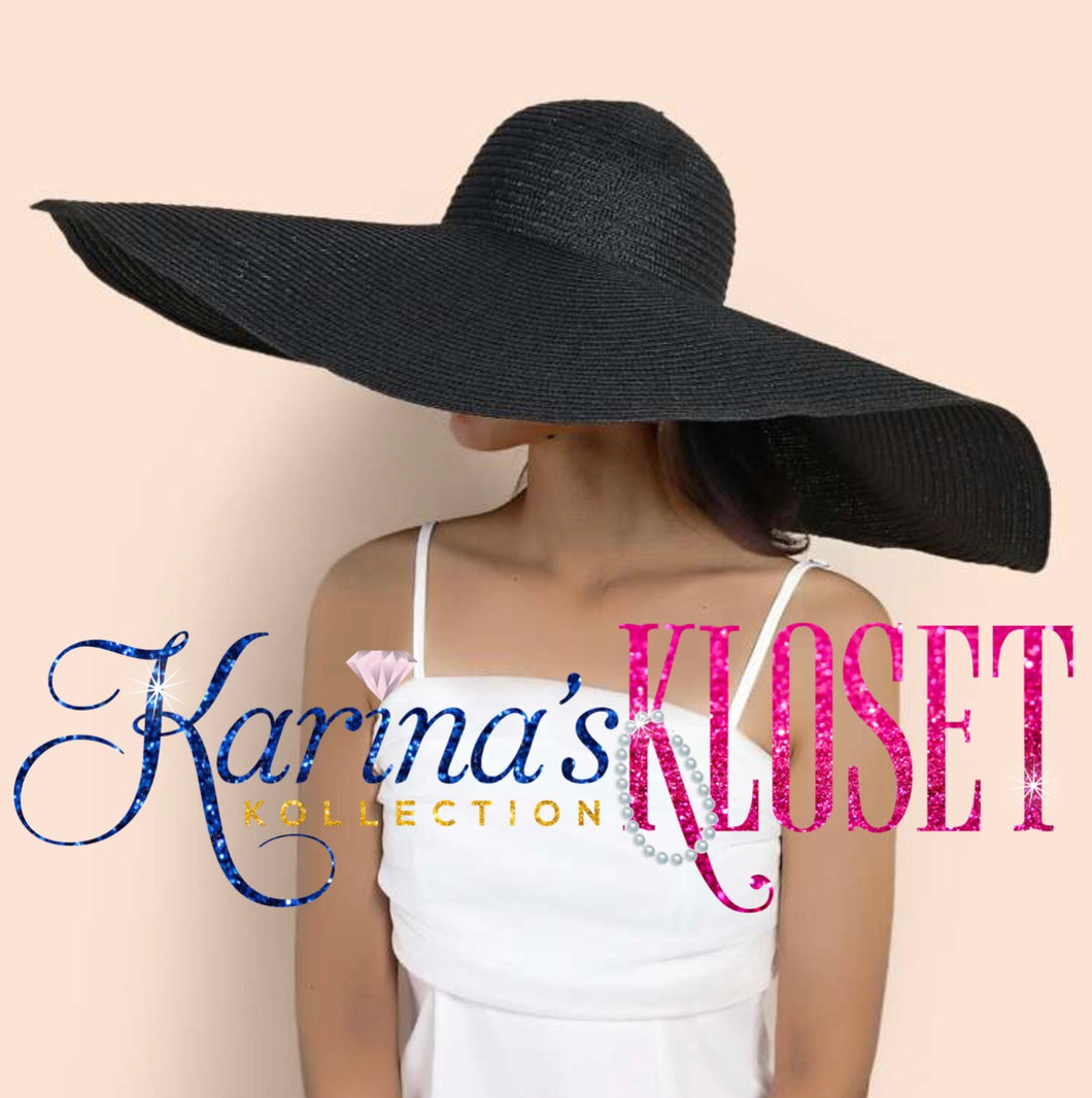 Karina’s Negro Beach 🏖 Straw Hat